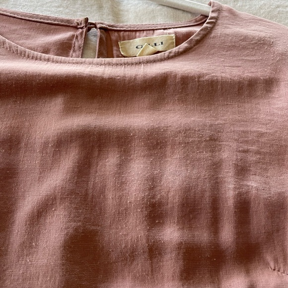 Pink Ruffle Sleeve Top - Picture 3 of 3